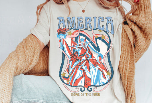 America Home of the Free T-Shirt