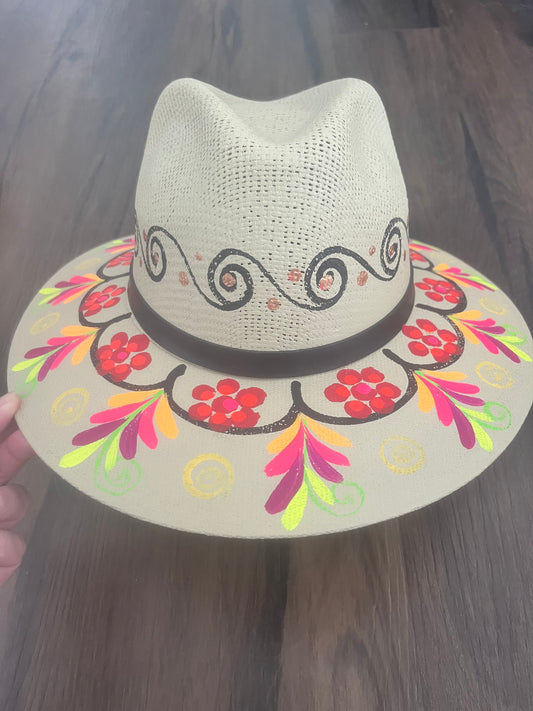 Hand Painted Fedora