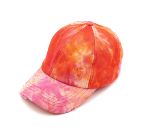 Tye Die C.C. Cap Pink/Gray