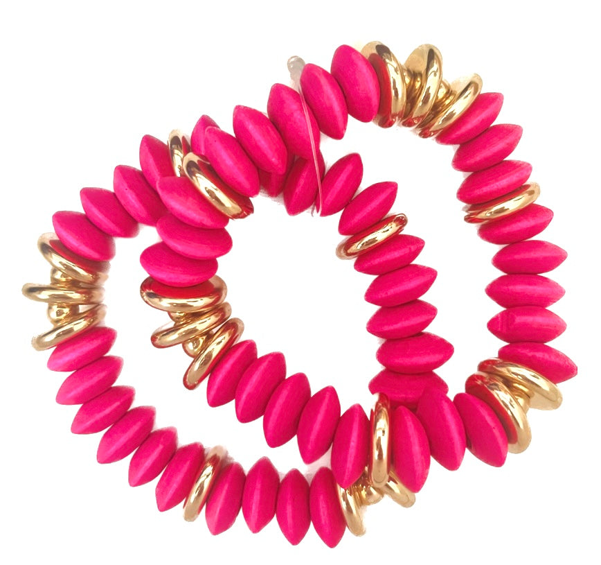 Pink Bracelet Stack