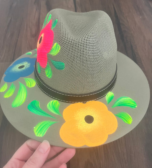 Hand Painted Fedora