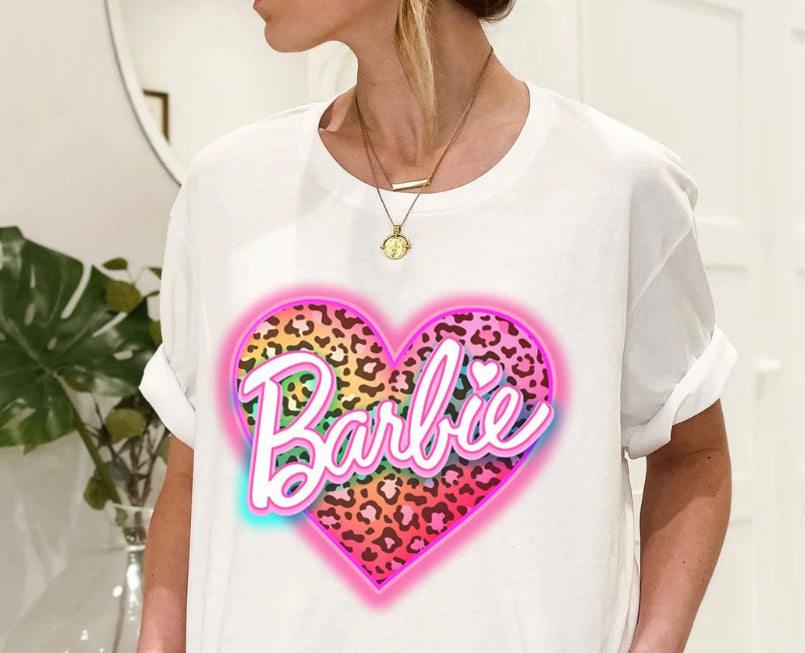 Leopard Barbie Tee