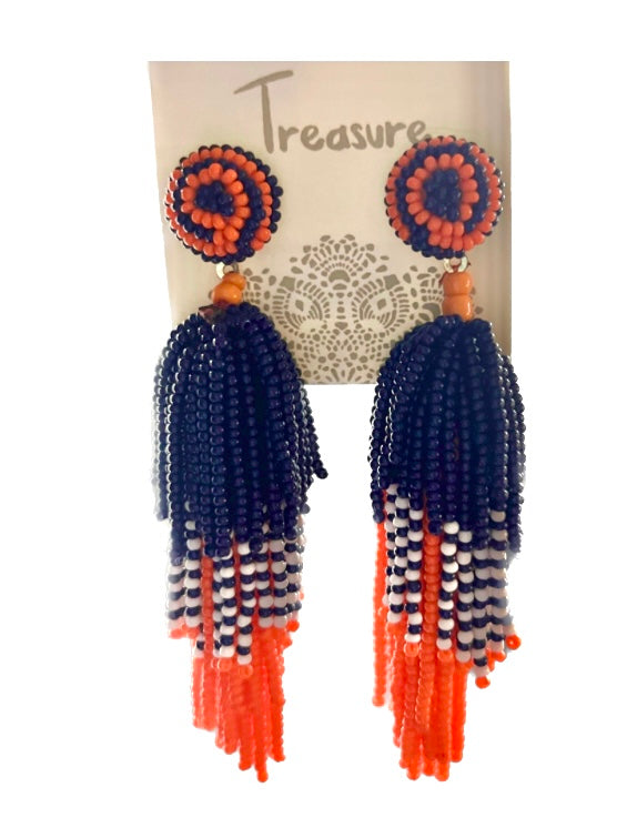 Beaded Astros Dangle