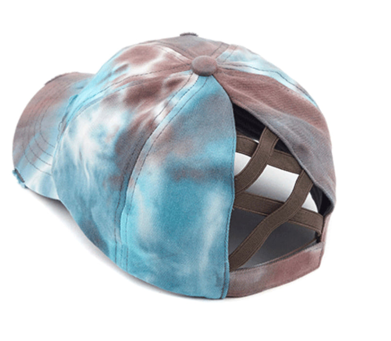 Tye Die C.C. Cap Blue/Brown