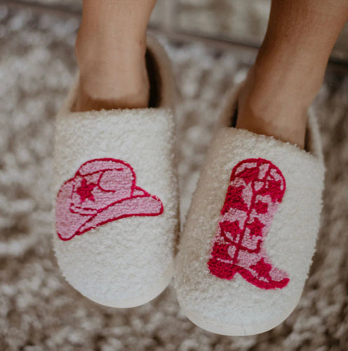 Cowgirl slippers