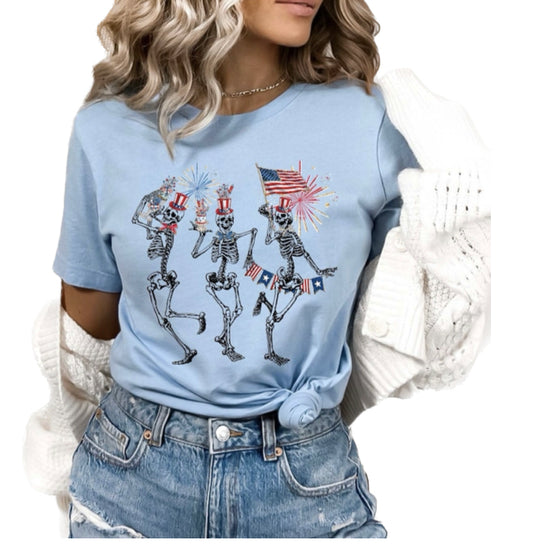 Skeleton Flag T-Shirt