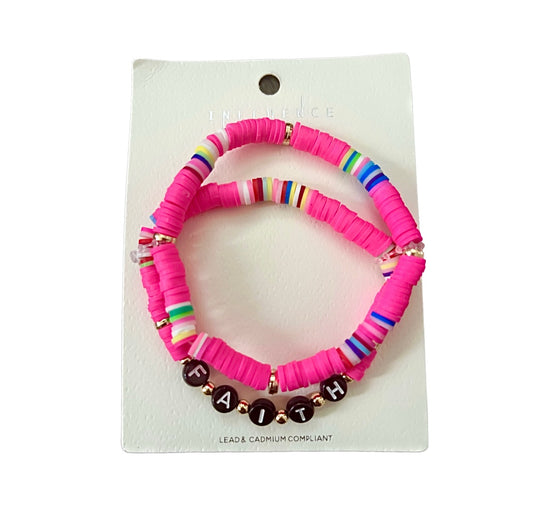 Faith Heishi Boho Braclets