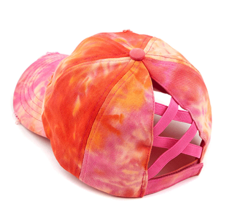 Tye Die C.C. Cap Pink/Gray