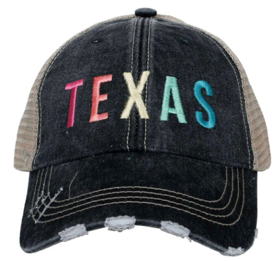 Multicolored Texas Cap