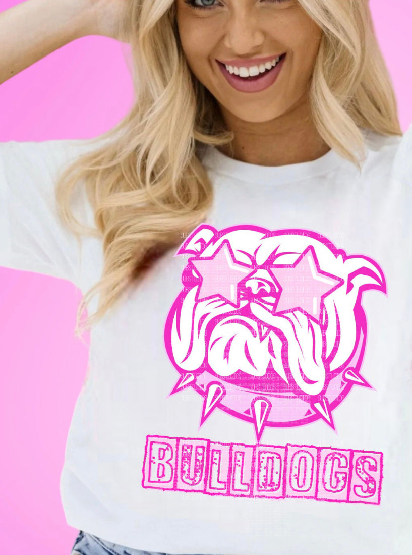 Bulldog Star Eyes Tee