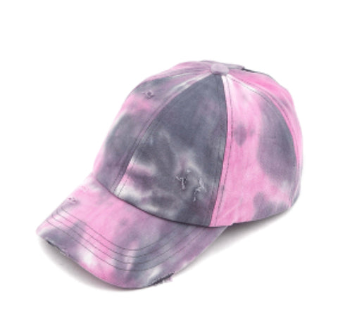 Tye Die C.C. Cap Pink/Gray