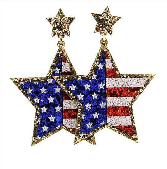 Red, White & Blue Star