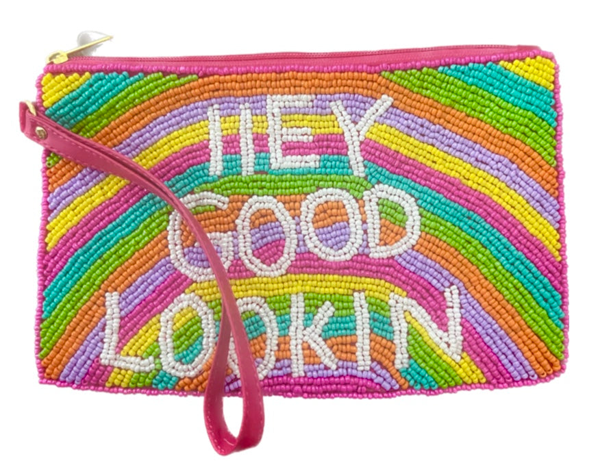 Hey Good Lookin Wristlet