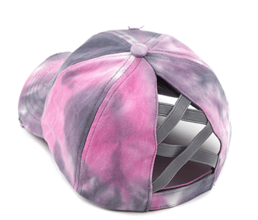 Tye Die C.C. Cap Pink/Gray